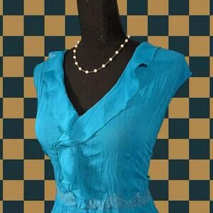 ❤️NY Collection Teal Blouse❤️